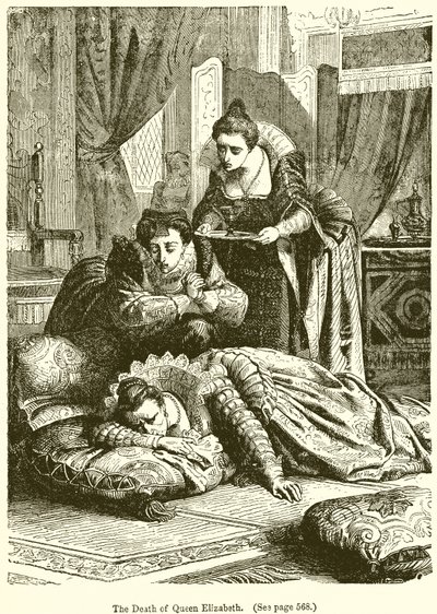 La Mort de la Reine Élisabeth - English School