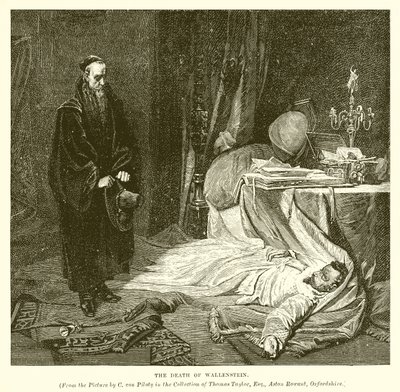 La mort de Wallenstein - English School