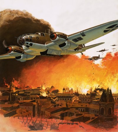 La destruction de Guernica pendant la guerre civile espagnole - English School