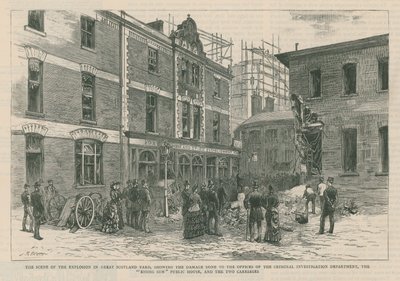 Les attentats à la dynamite dans le West End de Londres - English School