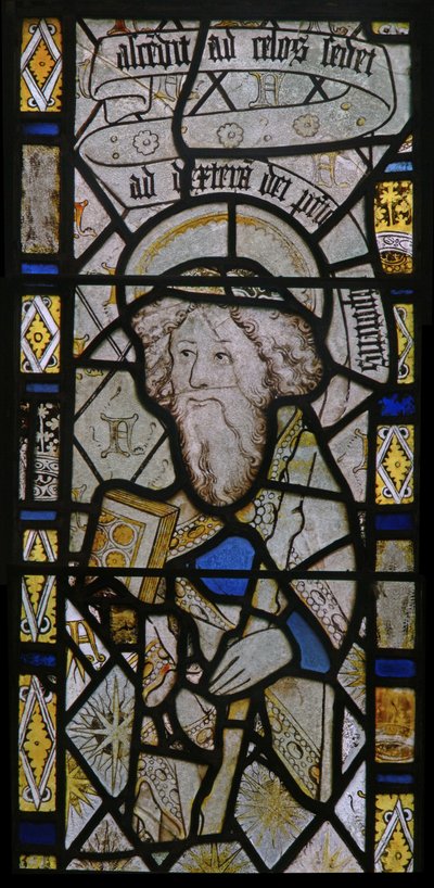 La fenêtre est représentant Saint Jacques - English School
