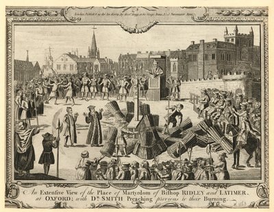 La vue étendue du lieu de martyre de l