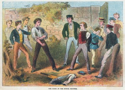 La bagarre dans la cour de l