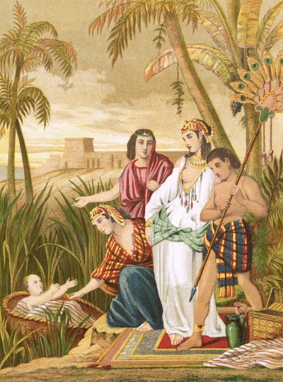 La découverte de Moïse - English School
