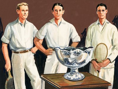 La première Coupe Davis a été imaginée par Dwight Davis qui faisait partie de l
