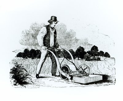La première tondeuse à gazon - English School