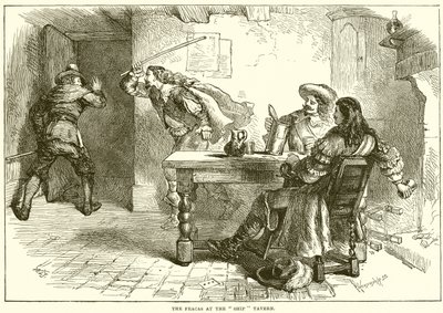 La bagarre à la taverne du navire - English School