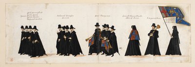 Le cortège funèbre de la reine Elizabeth I à l