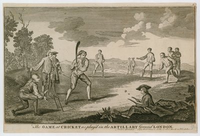 Le jeu de cricket tel qu