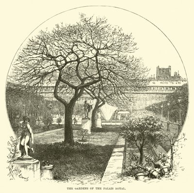 Les jardins du Palais Royal - English School