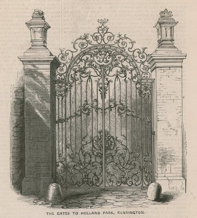 Les portes de Holland Park, Kensington - English School