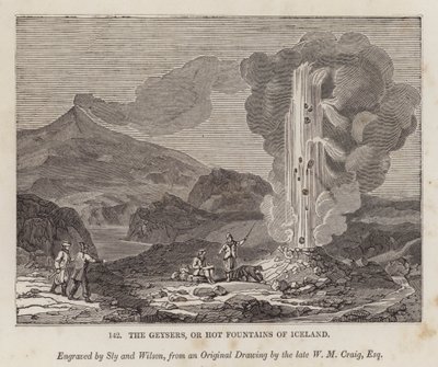 Les geysers, ou fontaines chaudes d