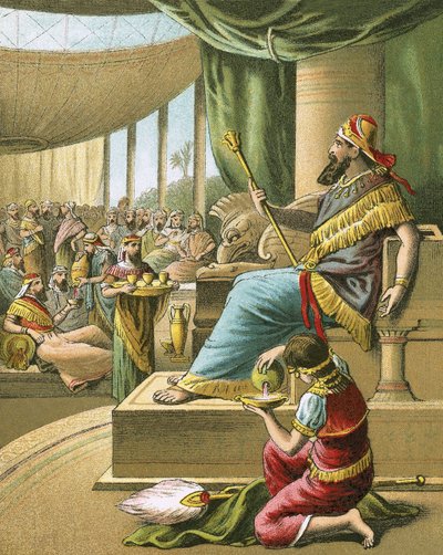 Le grand festin du roi Assuérus - English School