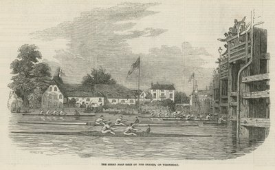 La grande course de bateaux sur la Tamise - English School