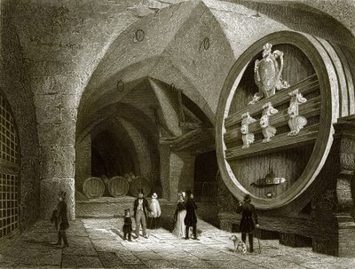 Le grand tonneau de vin à Heidelberg - English School