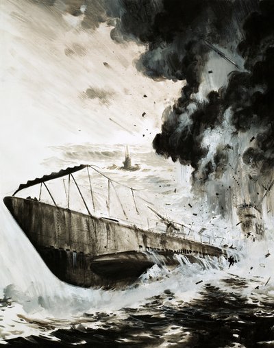 Le sous-marin hanté U-65 - English School