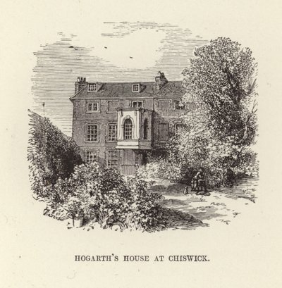 La maison de William Hogarth à Chiswick - English School