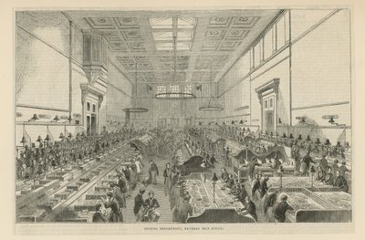 Le département intérieur du General Post Office - English School
