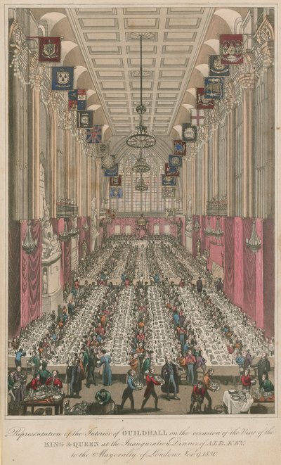 Intérieur de Guildhall à l