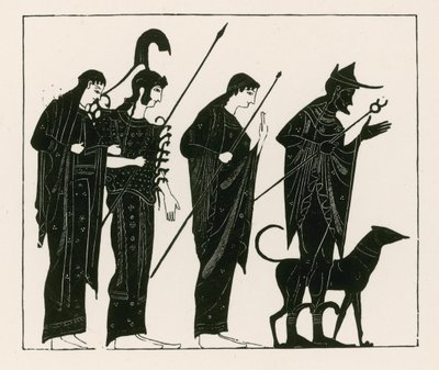 Le jugement de Paris (gravure) - English School