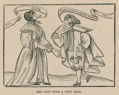 La dame à tête de cochon - English School