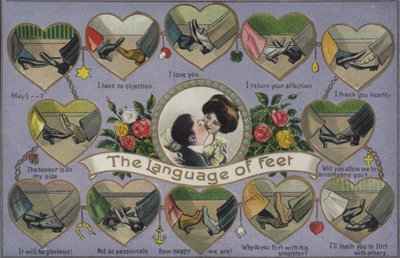 Le langage des pieds, flirter en jouant du pied - English School
