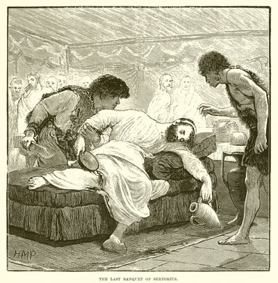 Le dernier banquet de Sertorius - English School