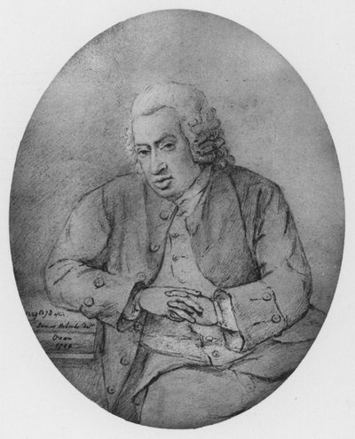 Le dernier portrait du Dr Samuel Johnson - English School