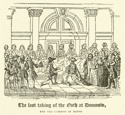 Le dernier serment à Dunmow, pour le jambon de bacon - English School
