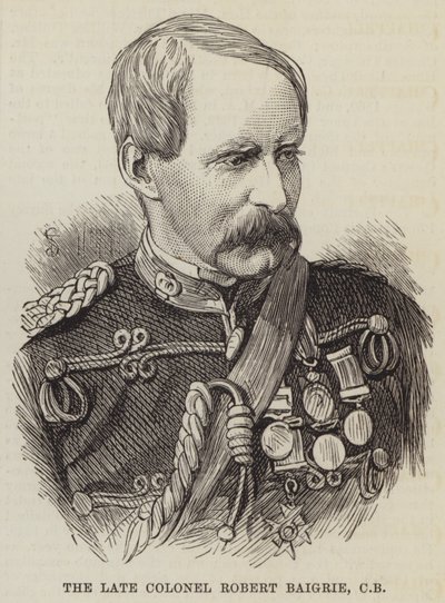 Feu le colonel Robert Baigrie, CB - English School