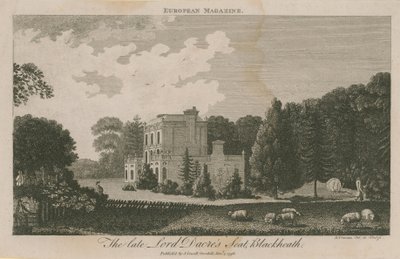 La demeure du défunt Lord Dacres à Blackheath - English School