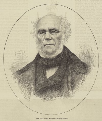Feu Lord Kinloch, juge écossais - English School