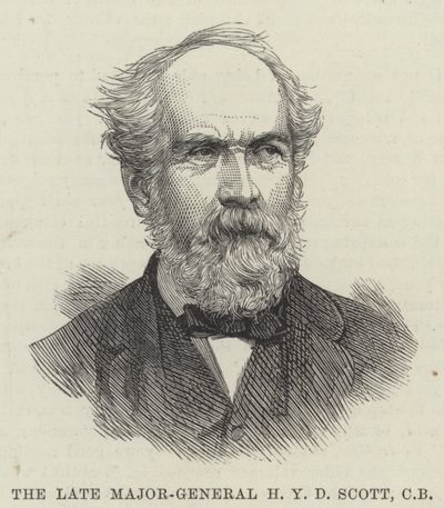 Le défunt Major-Général H Y D Scott, CB - English School