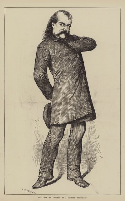 Feu M. Sothern en Tragédien Écrasé - English School