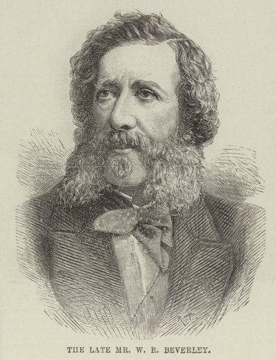 Feu M. W R Beverley (gravure) - English School
