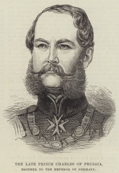 Feu le prince Charles de Prusse, frère de l