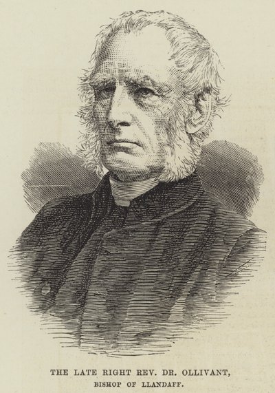 Feu le très révérend Dr Ollivant, évêque de Llandaff - English School