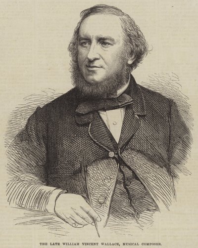 Feu William Vincent Wallace, compositeur musical - English School