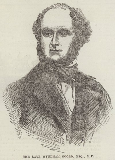 Feu Wyndham Goold, Esquire, MP - English School