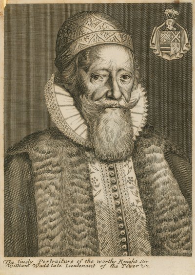 Le portrait vivant du digne chevalier Sir William Wadd - English School