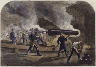 La batterie principale à Fort Sumter - English School