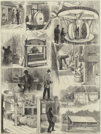 La fabrication et le stockage de la poudre à canon - English School