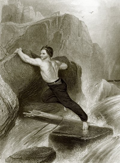 Le marin sauvé - English School