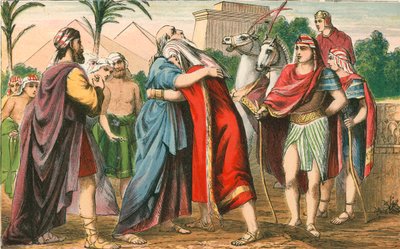 La rencontre de Joseph et de son père Jacob - English School
