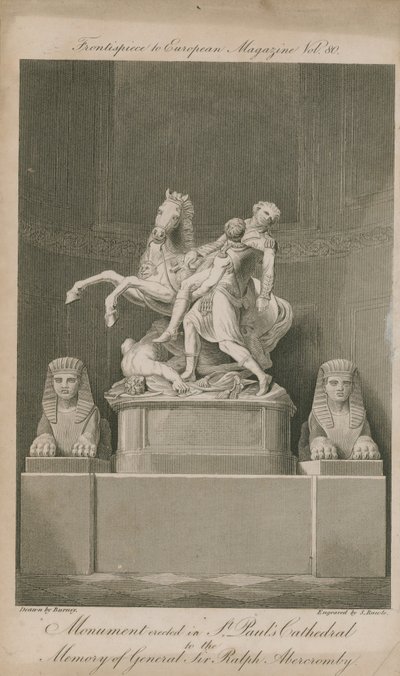 Le monument érigé dans la cathédrale Saint-Paul - English School