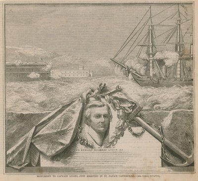 Le monument érigé dans la cathédrale Saint-Paul - English School