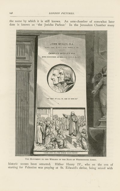 Le monument aux Wesleys - English School