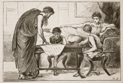 La mère des Gracques - English School