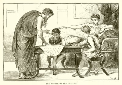La mère des Gracques - English School