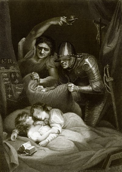 Le meurtre des princes dans la tour - English School